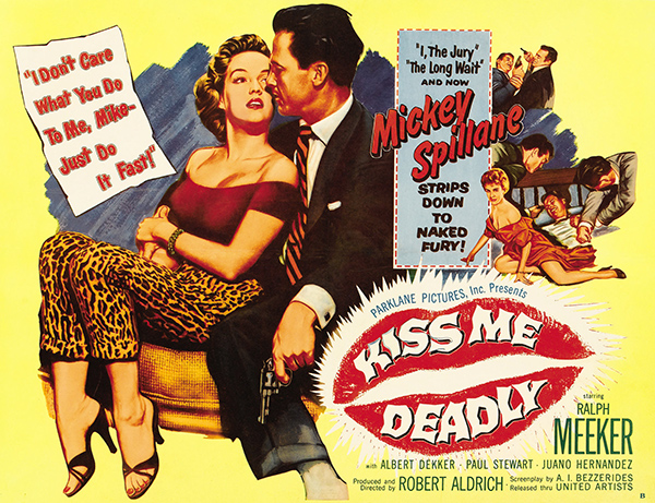 Kiss Me Deadly theatrical poster
