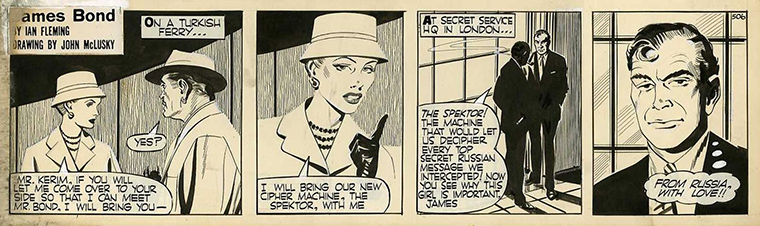 James Bond UK Comic Strip