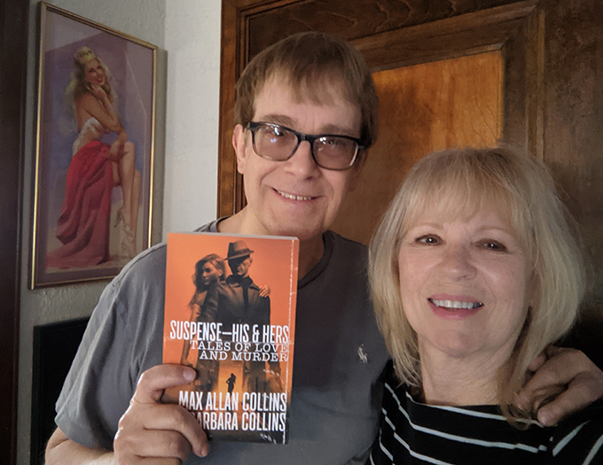 M.A.C. and Barbara Collins holding Suspense - His and Hers