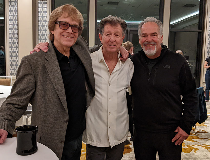 Max, Gary and filmmaker Phil Dingeldein at the after party.