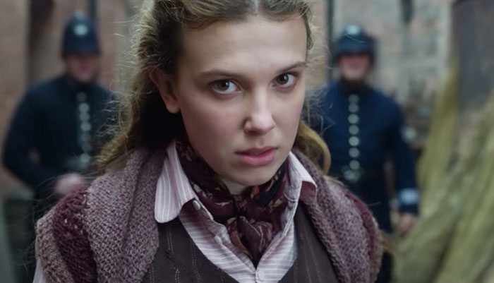 Millie Bobbie Brown in Enola Holmes 2