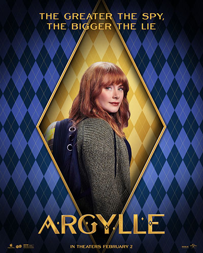 Argylle Movie Poster with Bryce Howard