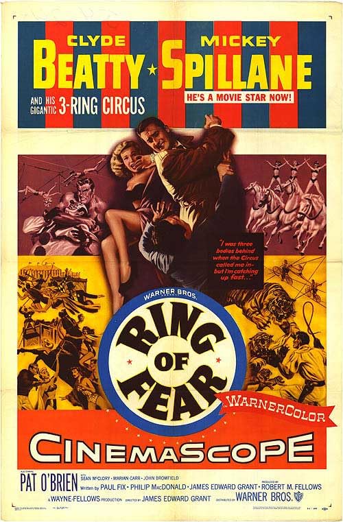 Ring of Fear (1954) poster